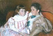 Mary Cassatt Louisine Havemeyer and her daughter Electra oil painting